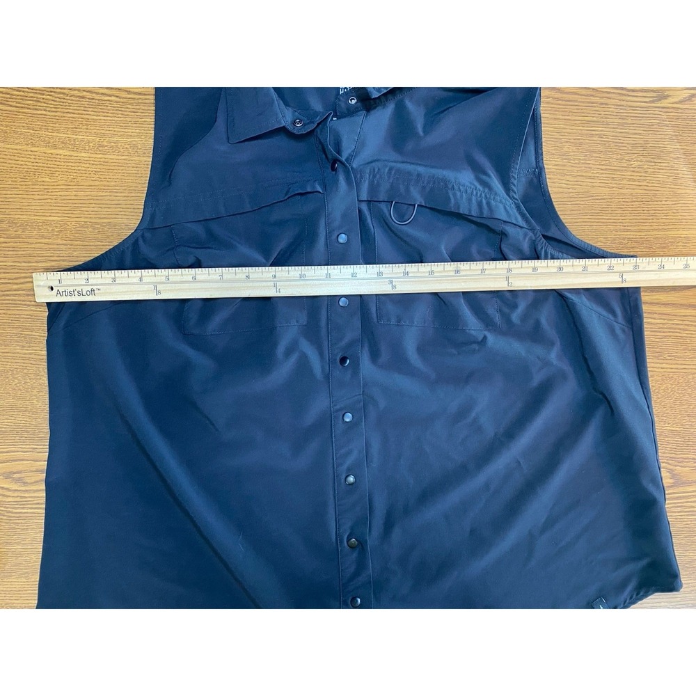 Torrid Happy Camper Womens Sleeveless Active Button Up Size 0 Hiking Gorpcore - Picture 7 of 11